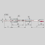 Фотография товара 1 Преобразователь термоэлектрический ДТПJ234-09.250/2,0К.1.ЕХI-Т1