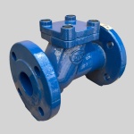 Фотография товара 2 Клапан обратный шаровый фланцевый чугунный ГРАНЛОК RD12F Ду 65