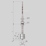 Фотография товара 1 Датчик уровня поплавковый ПДУ-2.1.100.К/10-ЕХ