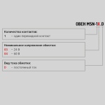 Фотография товара 2 Модуль промежуточное реле и колодка MEYERTEC MSN-103.D