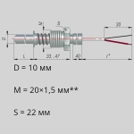 Фотография товара 1 Преобразователь термоэлектрический ДТПL144-00.10/0,2