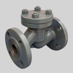 Фотография товара 1 Клапан обратный подъёмный фланцевый стальной 16с10нж Ду 65