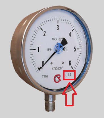 Какой класс точности должны иметь манометры